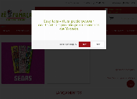 Site do Zé Fumaça Tabacaria e Head Shop