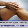 Vico Massagista e Quiropraxia, dor no joelho, massagem