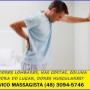 Vico Massagista e Quiropraxia, massagem para dor lombar, lombalgia, lumbago, na coluna, nas costas,