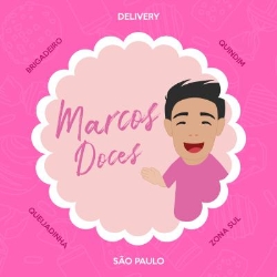 Delivery Marcos Doces Docinhos de Festa Brigadeiro Beijinho Quindim Queijadinha