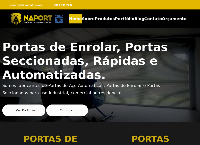 Site do NAPORT INDÚSTRIA DE PORTAS E PORTÕES LTDA