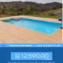 Piscina de fibra