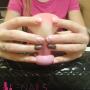 esmaltação-em-gel-rosa-glitter-decoração diversa