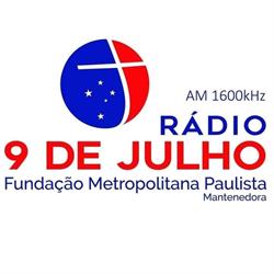 Rádio 9 de Julho Am 1600khz