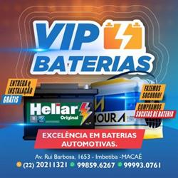 VIP BATERIAS MACAÉ 24 HORAS