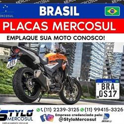 Stylo Mercosul - Emplacamento Veicular