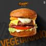 Henrico's Burguer Hamburgueria Meia Praia Itapema também tem Burguer Vegano