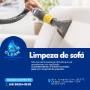 Limpeza de sofá