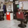 Área interna da Angels Barbearia & Salão, em Santo Ângelo - RS