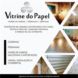 Vitrine do Papel - Papéis de Parede, Cortinas e Persianas