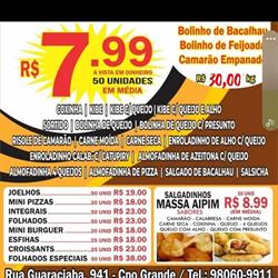 Fábrica Salgados Congelados Sabor D'Maria
