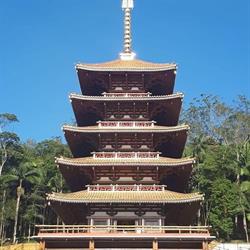 Torre de Miroku Luz do Oriente