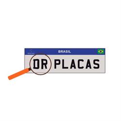 DR PLACAS BAURU - EMPLACAMENTO (PLACAS PADRÃO MERCOSUL)