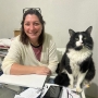 Fabiana e João o gato