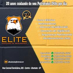 Elite Alarmes, Portaria Inteligente, Câmeras, Cercas Elétricas, Zeladoria e Segurança Patrimonial.