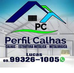 Perfil Calhas metalúrgica-Estrutura metálica