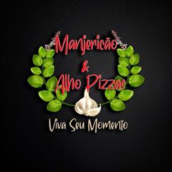 Manjericão E alho pizzas