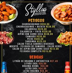 Styllu's piscinas bar espaço do samba
