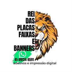 Rei das Placas Faixas E Banners.
