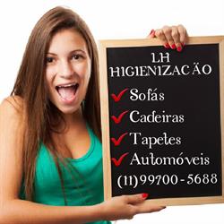 LH Higienização de Estofados em Geral.