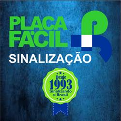 Placa Fácil Sinalização
