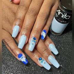 Um charme de unhas