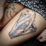 Tatuagem Gravura Livro Aberto