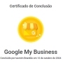 Certificado Google Meu Negócio