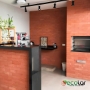 Área Gourmet de Tijolo Ecológico - ecolartijolos.com.br