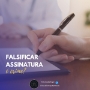 Falsificar-assinatura