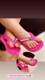 Chinelo Havaianas Luxo dos Pés Baby Brazil