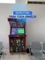 Fliperama na lavanderia