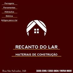 Recanto do Lar Material de Construção
