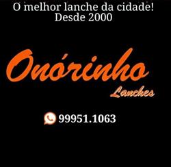 Onorinho Lanches e Bebidas