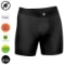 Cueca antimicrobiana preta