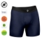 Cueca boxer antimicrobiana azul marinho