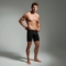 modelo cueca boxer antimicrobiana preta