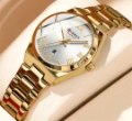 Relógio Feminino Curren 9095 - Elegância Versátil e Design Delicado
