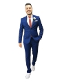 Terno azul Royal slim