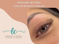 Extensão de Cílios  Volume Brasileiro Marrom