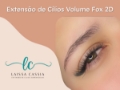 Extensão de Cílios Volume Fox 2D