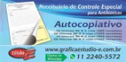 gráfica para impressão de receituários