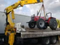 Carregamento de trator
