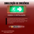 Placas de Sinalização de Emergência e Rotas de Fuga