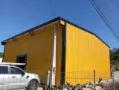 Galpão metálico para loja de ferragens montado em Florianópolis