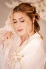 Noiva a casa da Make