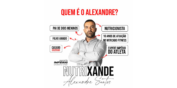 Nutri Xande - Nutricionista clínico e esportivo.